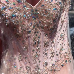 Size small gown/quinceañera/sweet 16 dress